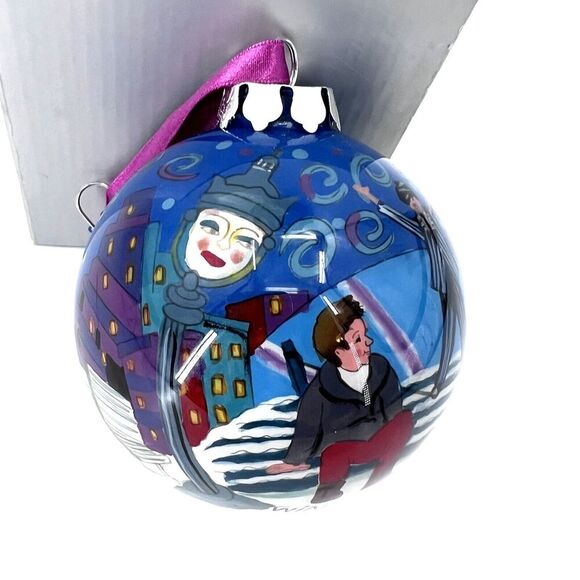 Cirque Du Soleil Wintuk Circus Colorful Hand Painted Glass Ball Ornament - Picture 1 of 9